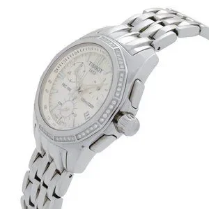 PreLoved Tissot PRC 100 Streel Diamond Bezel MOP Tissot | Accessories | Preloved Tissot Prc 0 Diamond Bezel  main image 3